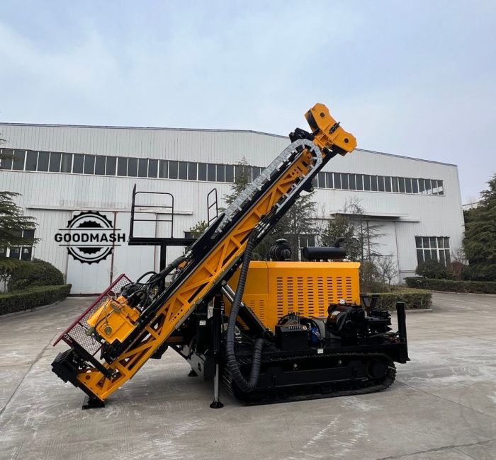 Буровая установка колонкового бурения HYDX-5F успешно принята специалистами ООО «Хорошая техника» в Китае