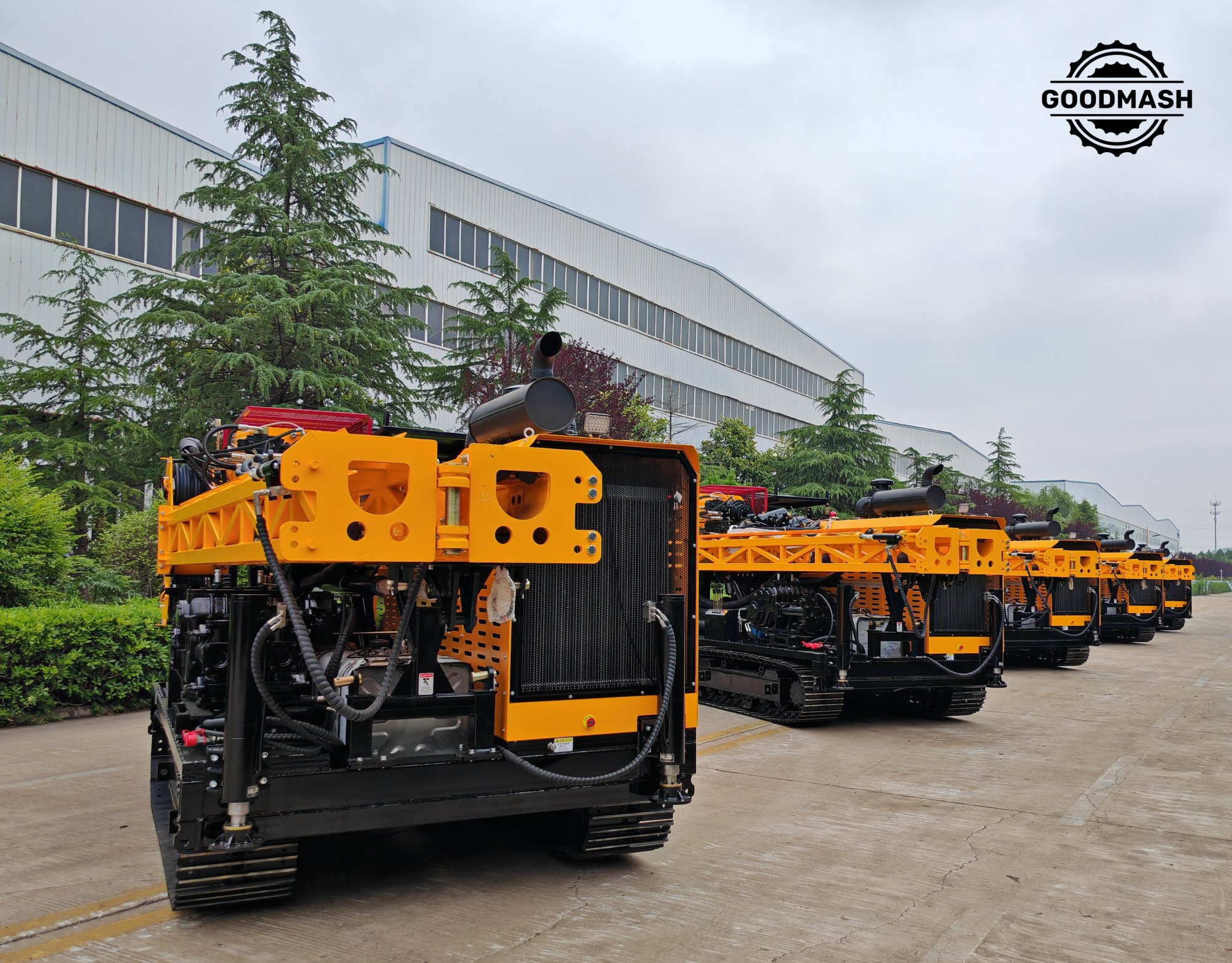 Гидравлическая буровая установка HYDX-6E