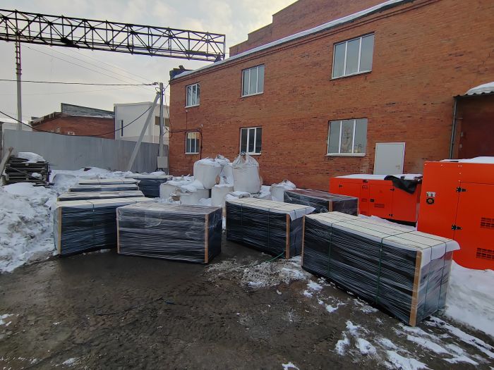 Новое поступление дизельных генераторов Goodmash и АВР на склад в Хабаровск